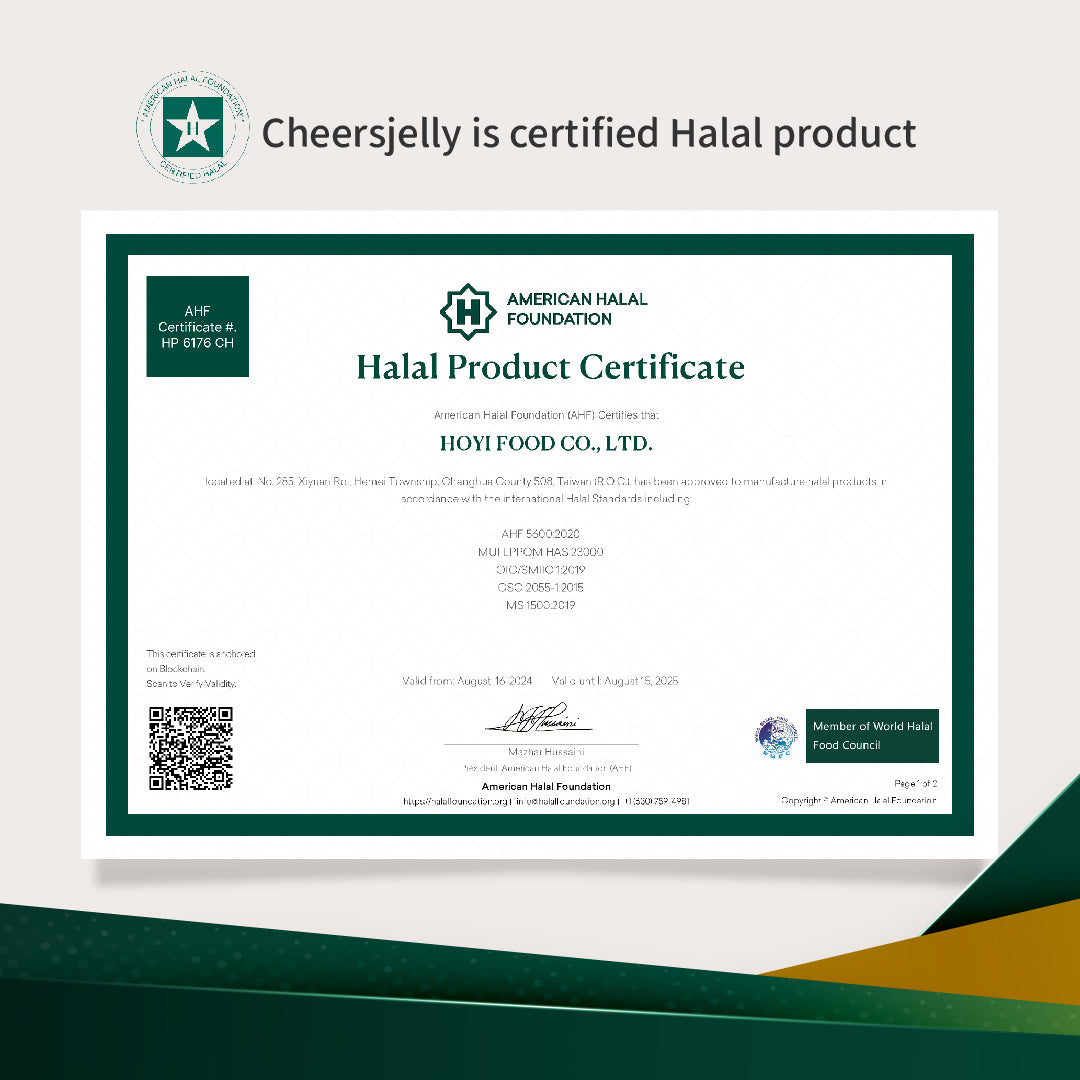 CheersJelly Low-Calorie Konjac Jelly【Lemon Black Tea 3 boxes】