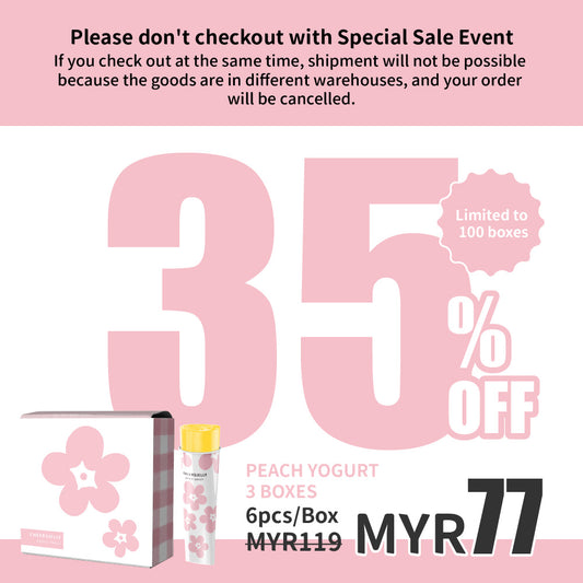 CheersJelly举杯低卡蒟蒻冻【蜜桃乳酸3盒】